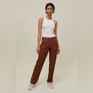 Brown Dickies carpenter pants